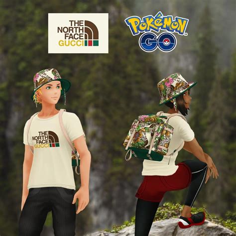 pokemon go how to get north face gucci|north face x Gucci sale.